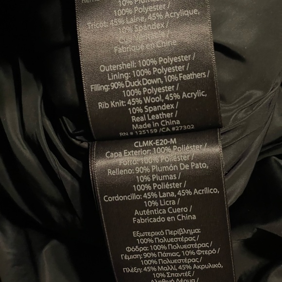 Mackage ADALI fitted winter down coat with hood and fur trim - Picture 8 of 9